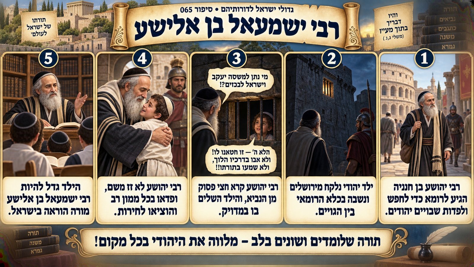 תמונת סיכום — רבי ישמעאל בן אלישע: רבי ישמעאל בן אלישע